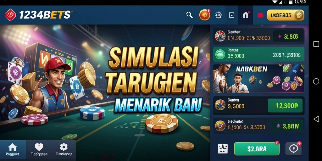 Tampilan gameplay menarik dari <strong>1234BETS</strong> yang memacu adrenalin.