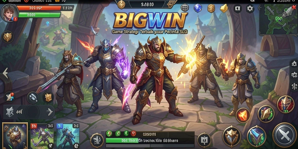 Screenshot menampilkan aksi gameplay seru dalam BIGWIN.