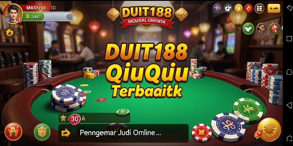 Tampilan gameplay QiuQiu yang seru dan interaktif.