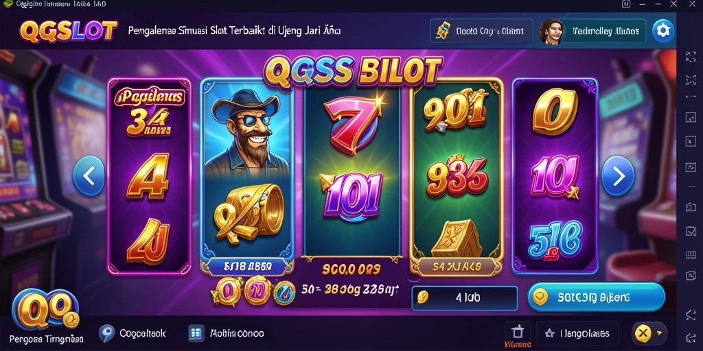 Tampilan menarik dari gameplay QQSLOT yang mengasyikkan.