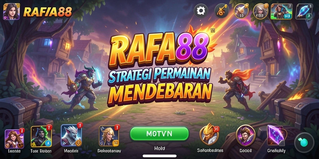 Tampilan gameplay <strong>RAFA88</strong> yang mendebarkan dan penuh strategi.